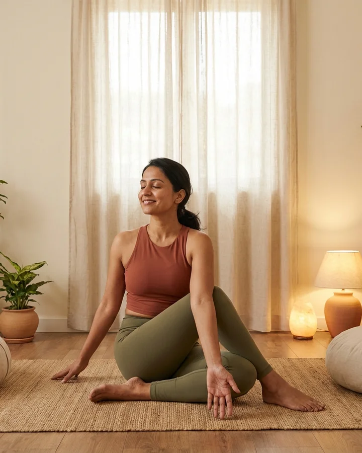 Holistic Ayurvedic wellness elements for women across all life stages—hormonal health, fertility, pregnancy, and beyond